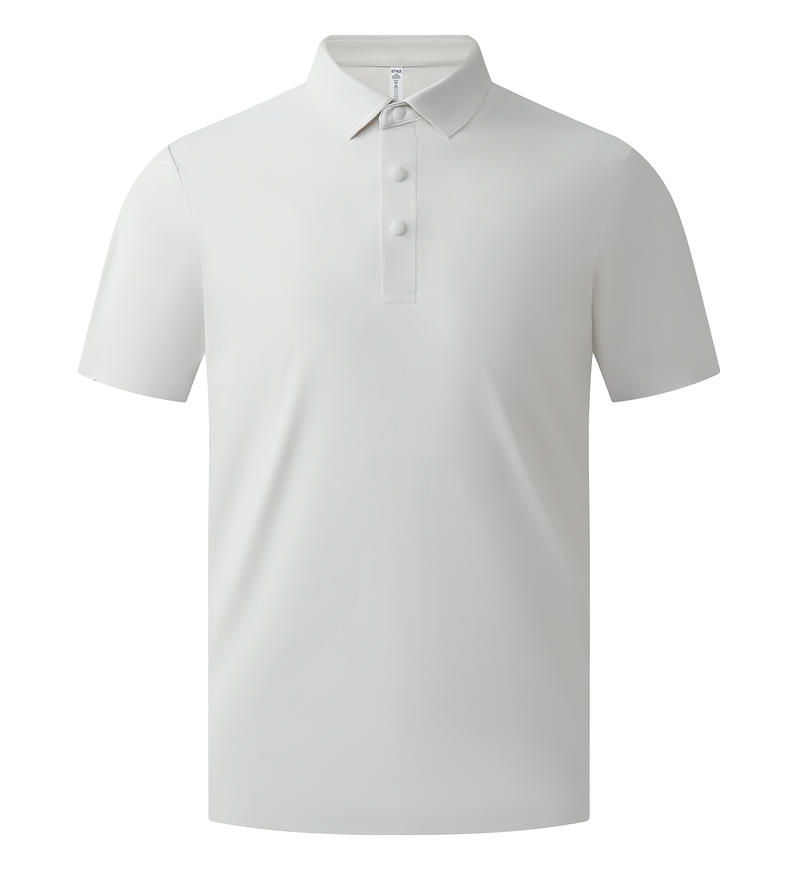 612#轻量速干小皱180克70D 香槟色 Polo衫 企业团购定制 启虎
